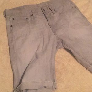 American eagle distressed shorts